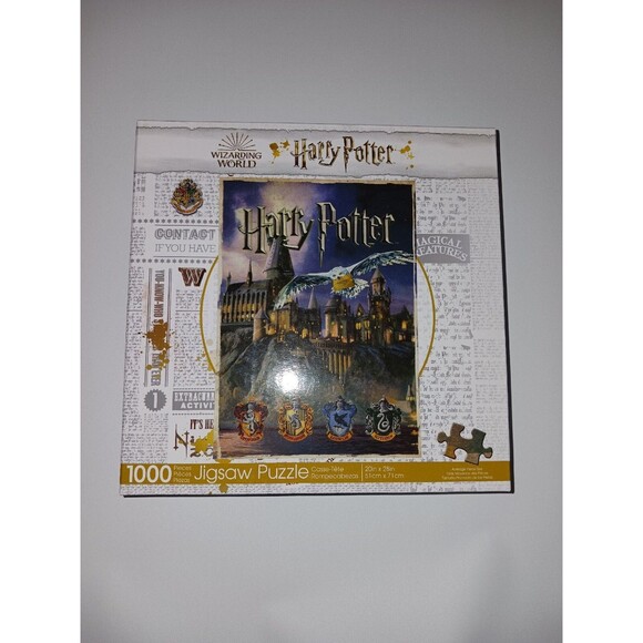 Harry Potter 1000 Pieces Puzzle Jigsaw 20” x 28” Wizarding World - Picture 6 of 6